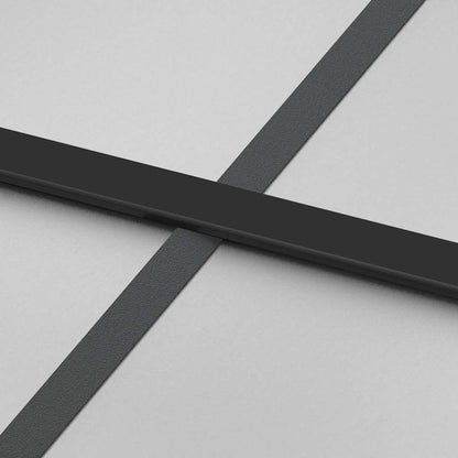 Schiebetür Mit Beschlag 76X205 Cm Esg-Glas & Aluminium