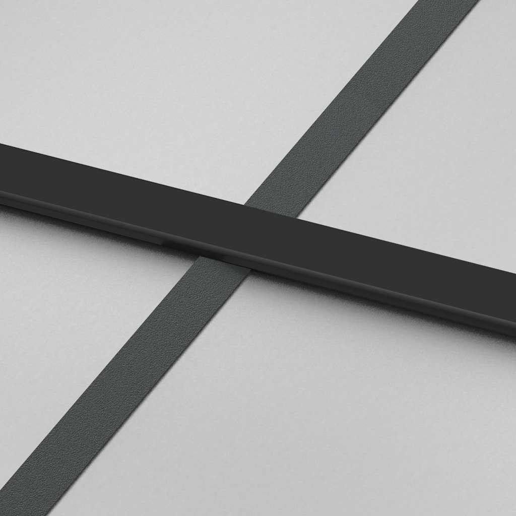 Schiebetür Mit Beschlag 90X205 Cm Esg-Glas & Aluminium