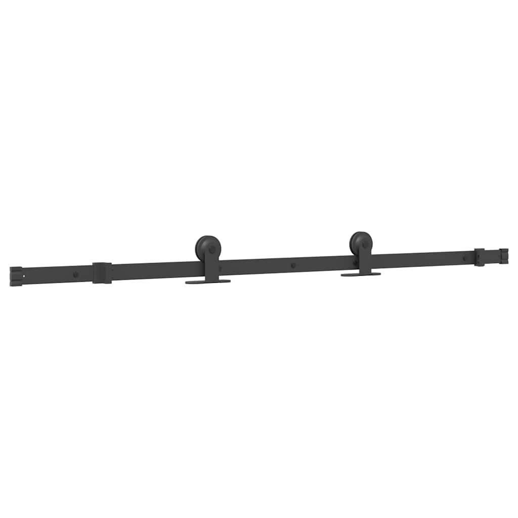 Schiebetür Mit Beschlag 76X205 Cm Hartglas & Aluminium