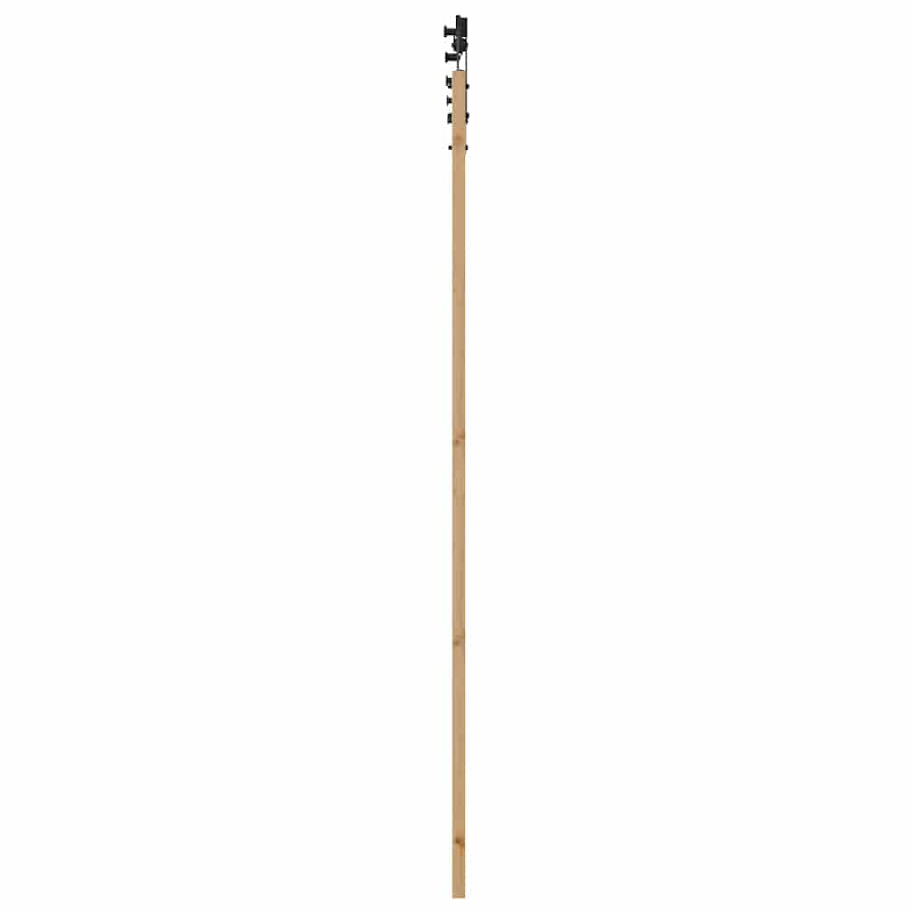 Schiebetür Orkdal Natürlich Und Schwarz 78 X 232 Cm