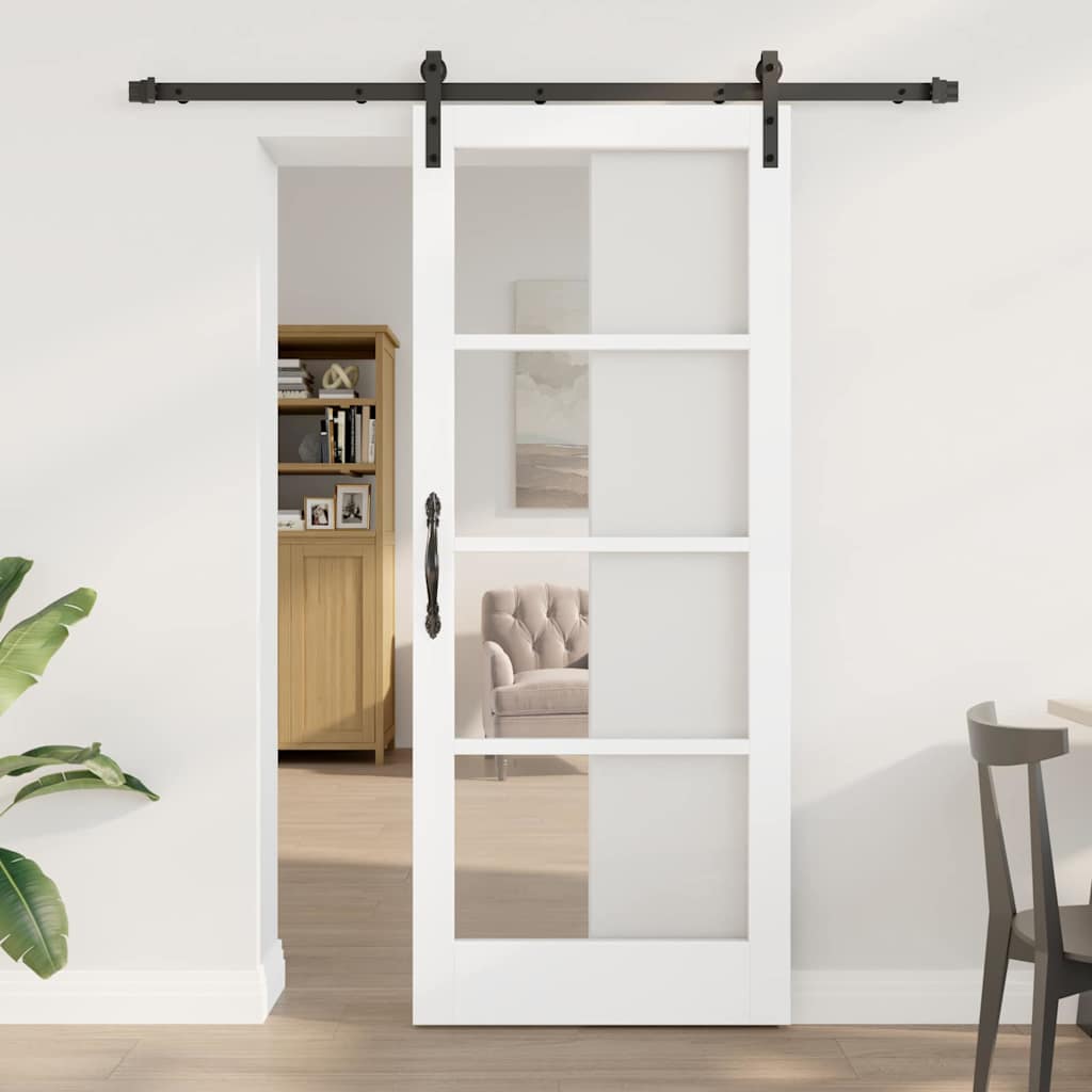 Schiebetür Orkdal Massivholz Kiefer Und Glas