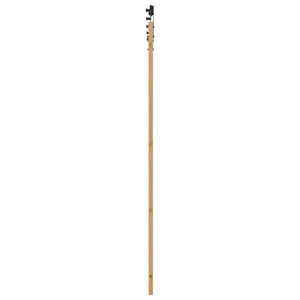 Schiebetür Orkdal Natur 78 X 232 Cm Massivholz Kiefer Und Glas