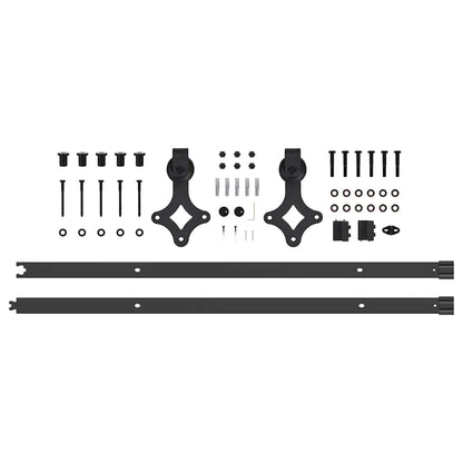 Schiebetür Orkdal Natürlich Und Schwarz 78 X 232 Cm