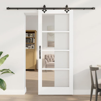 Schiebetür Weiß Massivholz Kiefer Und Glas