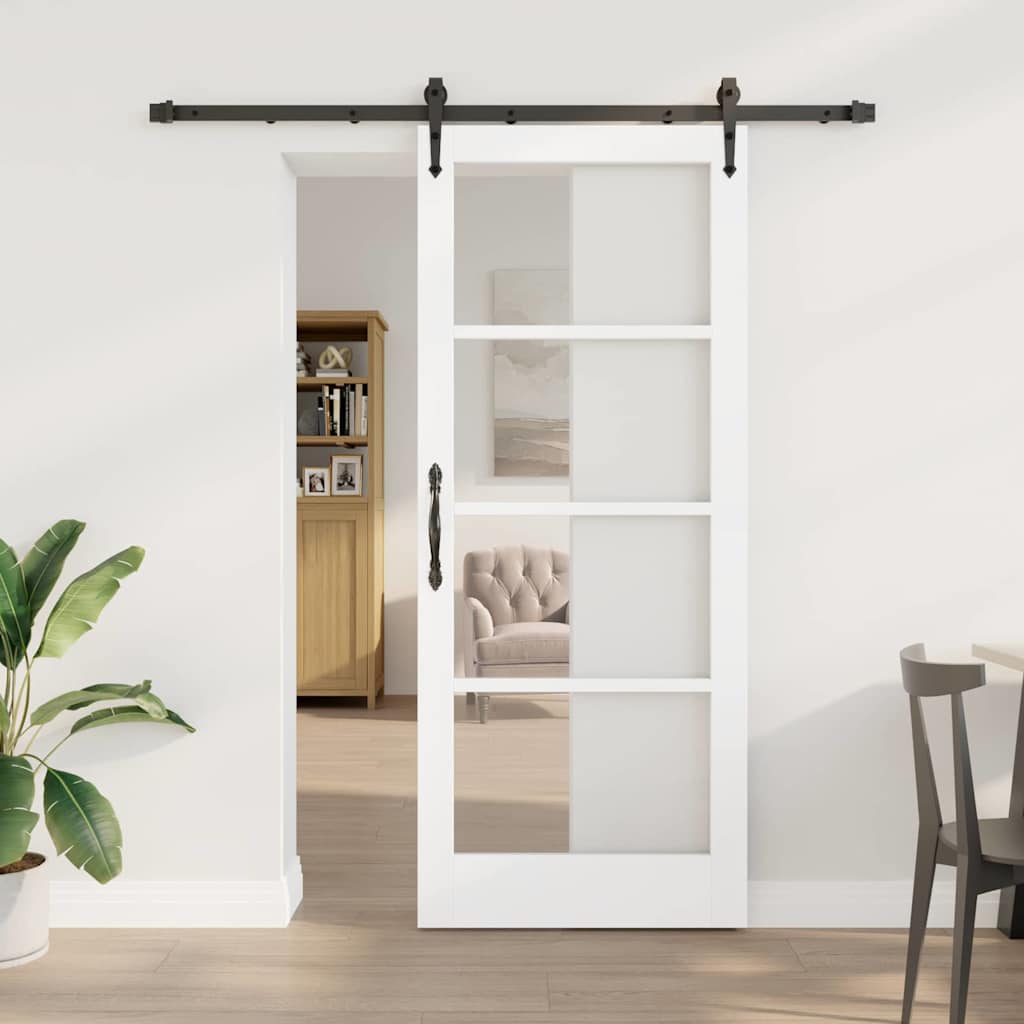 Schiebetür Massivholz Kiefer Und Glas