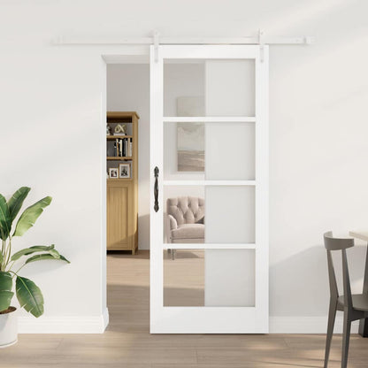 Schiebetür Massivholz Kiefer Und Glas