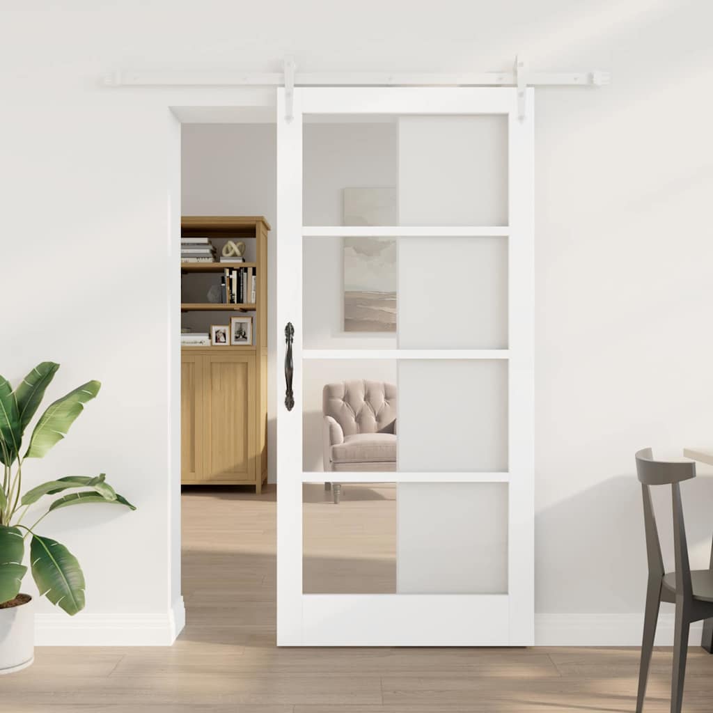 Schiebetür Massivholz Kiefer Und Glas