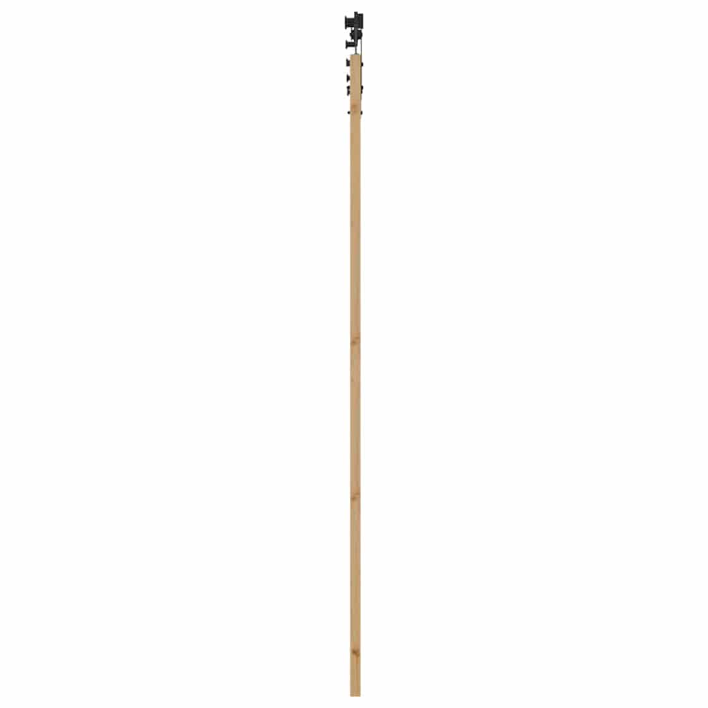 Schiebetür Orkdal Natur 78 X 232 Cm Massivholz Kiefer Und Glas