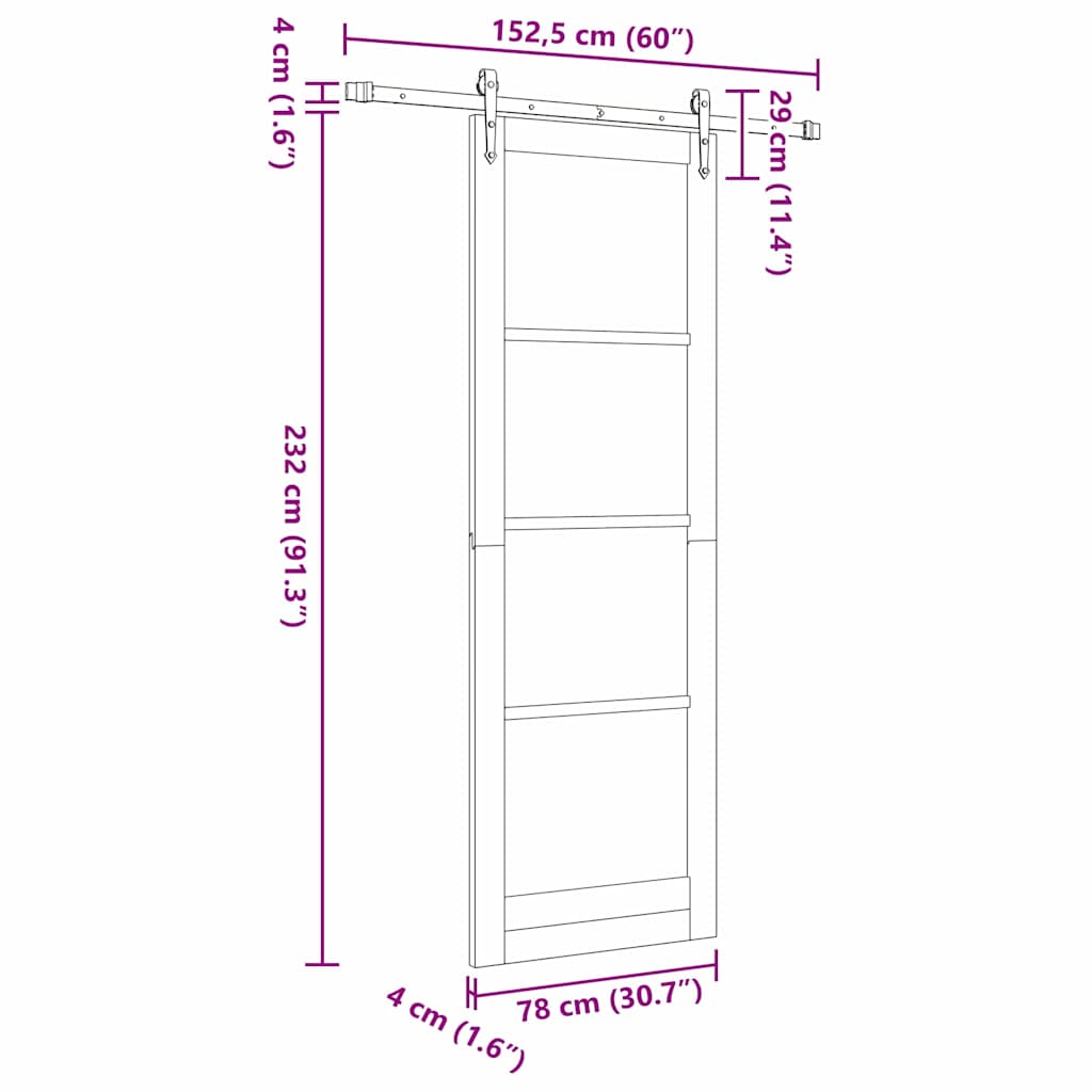 Schiebetür Orkdal Natur 78 X 232 Cm Massivholz Kiefer Und Glas
