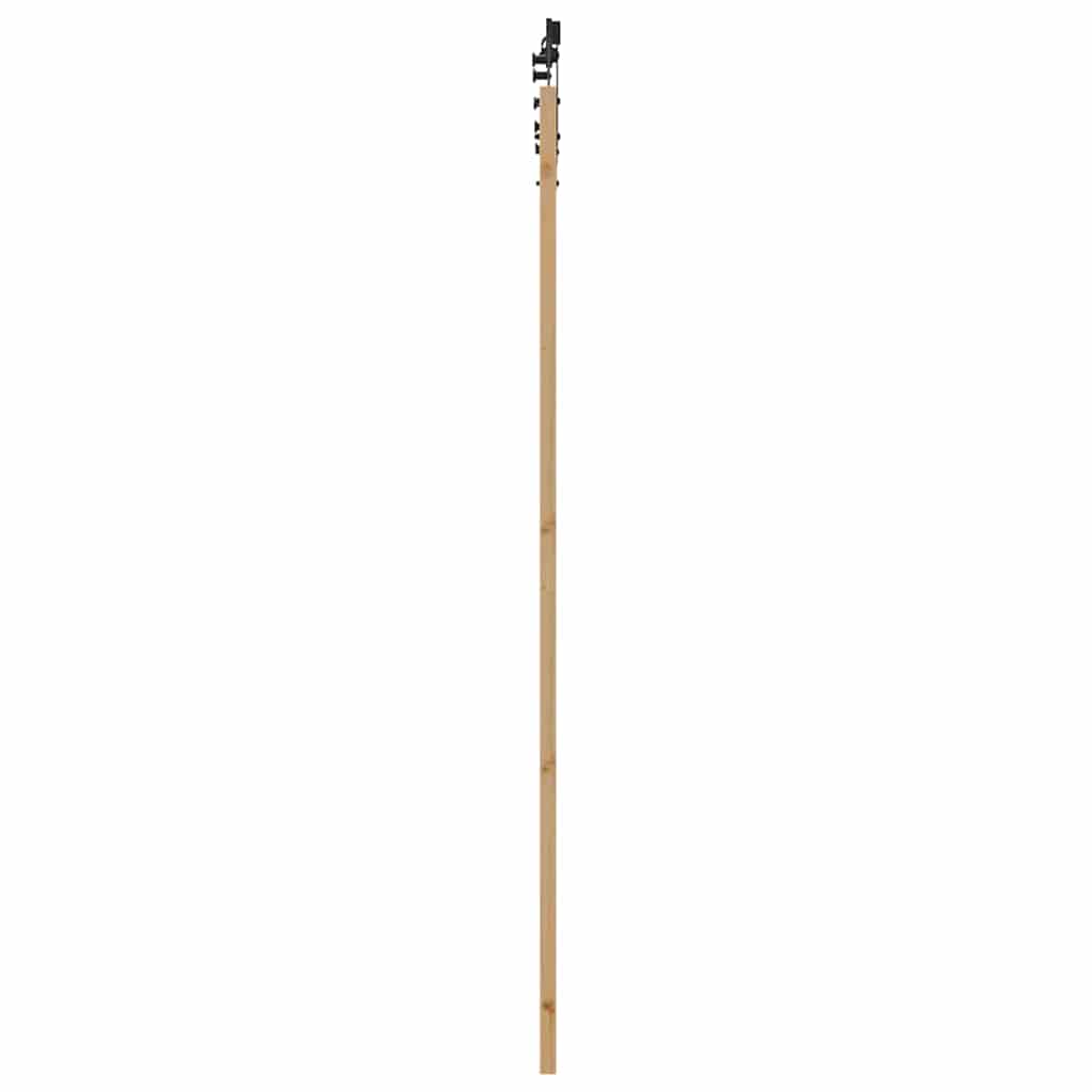 Schiebetür Orkdal Natur 78 X 232 Cm Massivholz Kiefer Und Glas