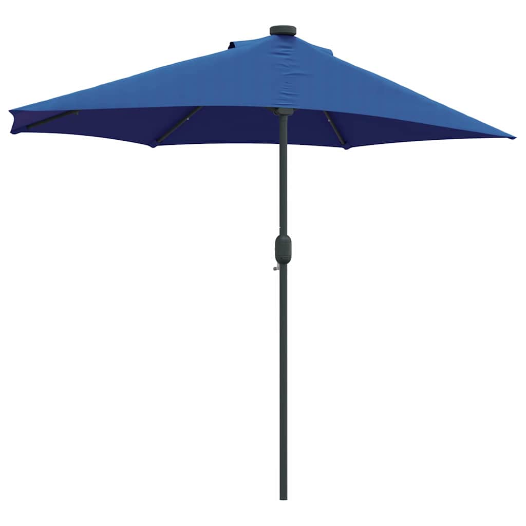 Garten-Sonnenschirm 294 X 150 X 223 Cm Polyester Und Stahl