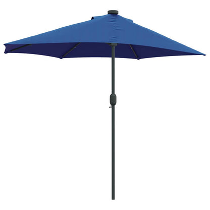 Garten-Sonnenschirm 294 X 150 X 223 Cm Polyester Und Stahl