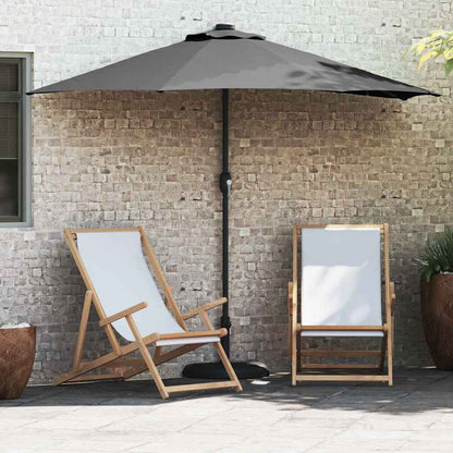 Garten-Sonnenschirm 294 X 150 X 224 Cm Polyester Und Stahl