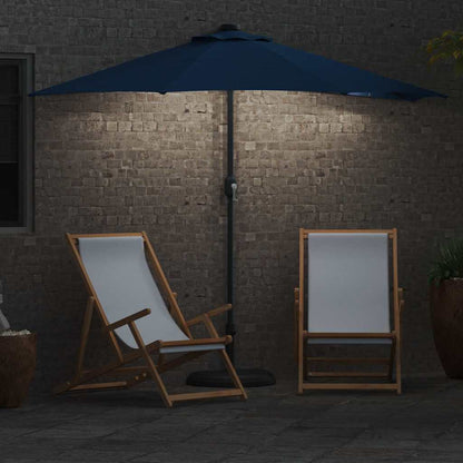Garten-Sonnenschirm 294 X 150 X 224 Cm Polyester Und Stahl
