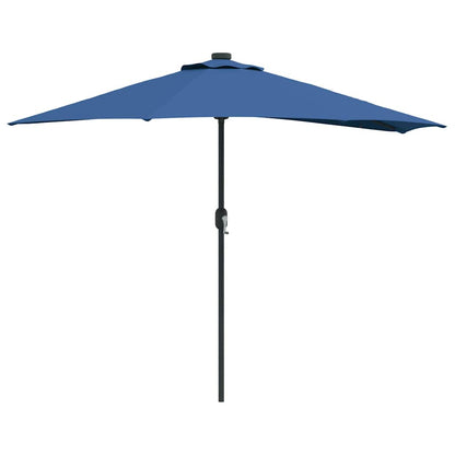 Garten-Sonnenschirm 294 X 150 X 224 Cm Polyester Und Stahl