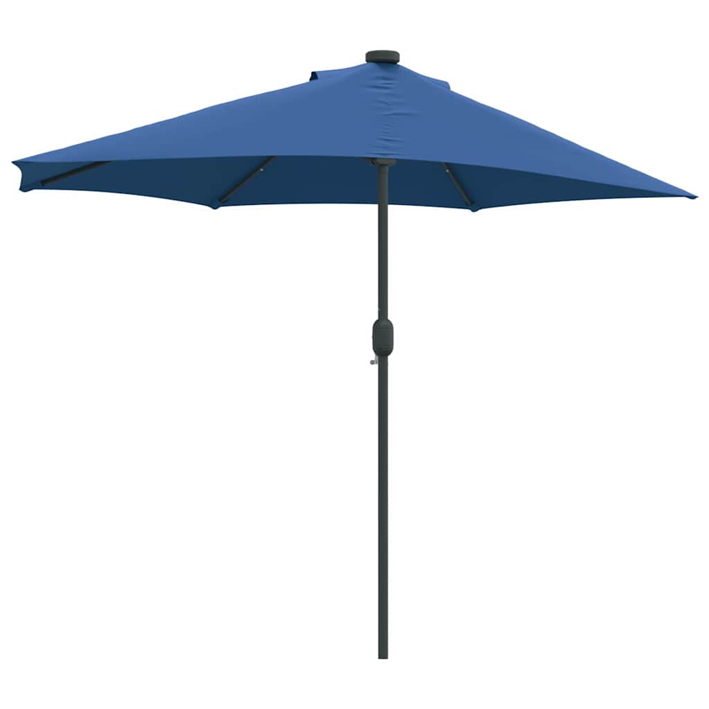 Garten-Sonnenschirm 294 X 150 X 224 Cm Polyester Und Stahl