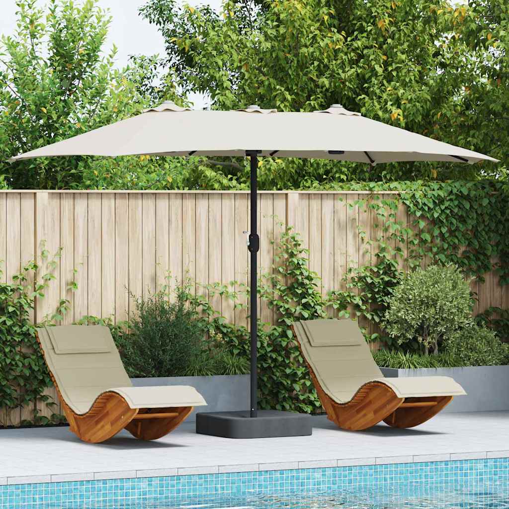 Garten-Sonnenschirm 385 X 209 X 244 Cm