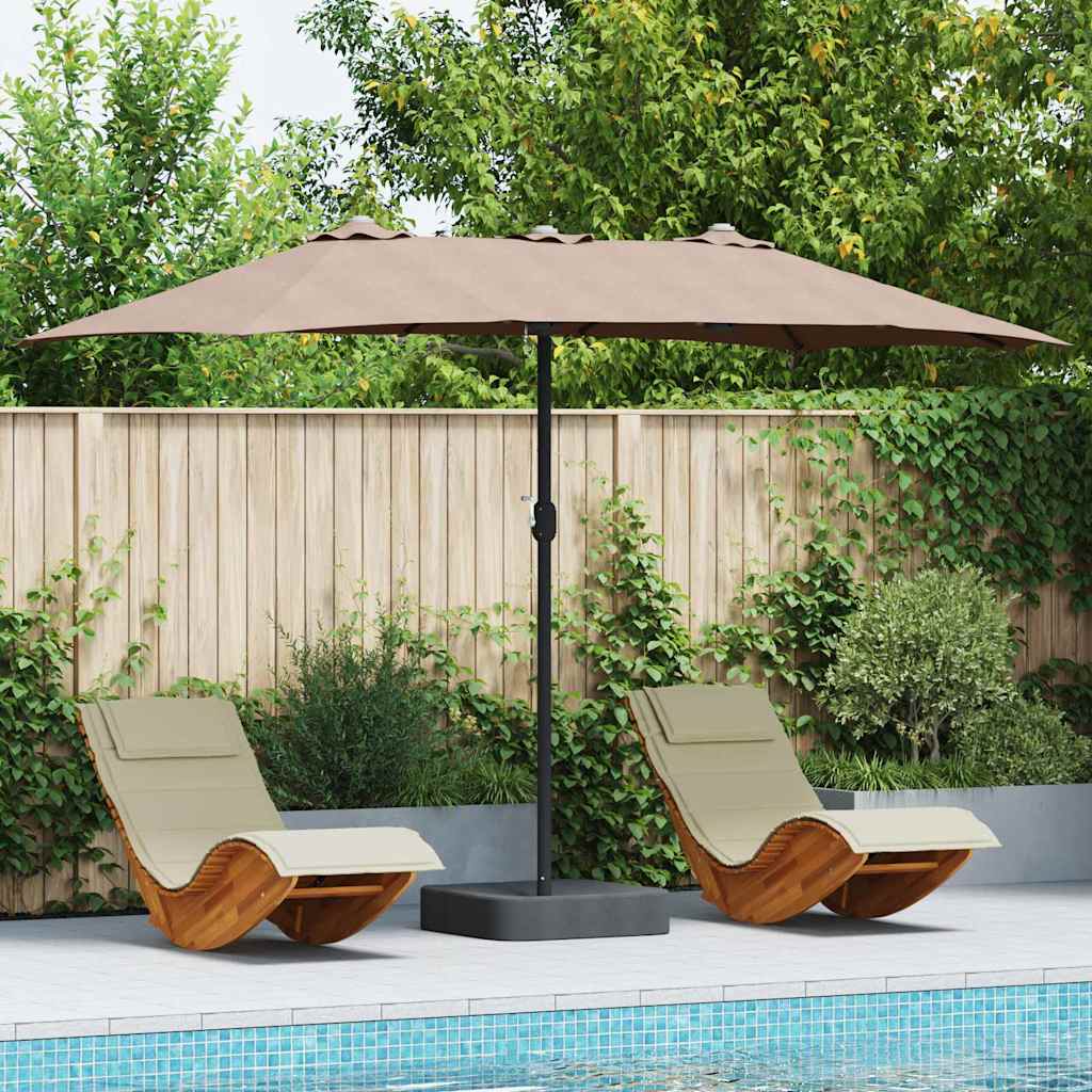 Garten-Sonnenschirm 385 X 209 X 244 Cm