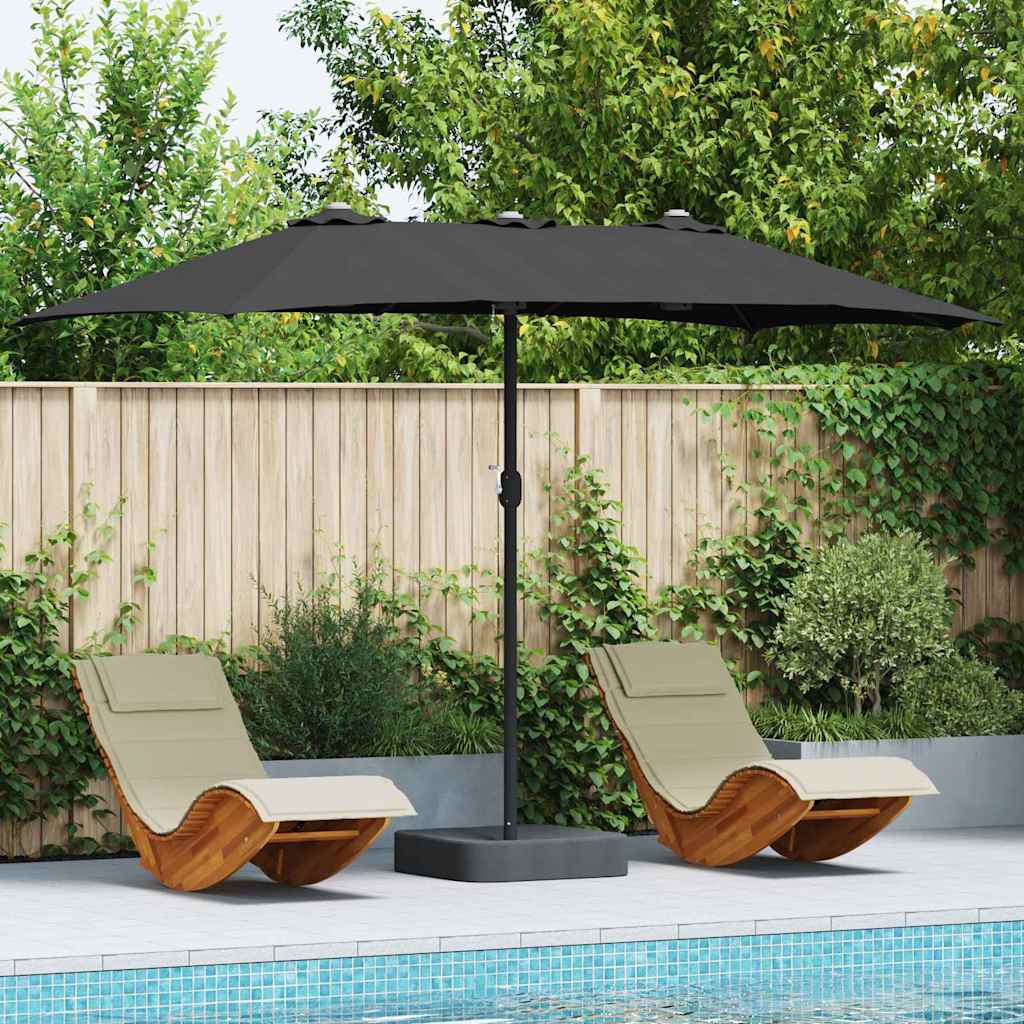 Garten-Sonnenschirm 385 X 209 X 244 Cm