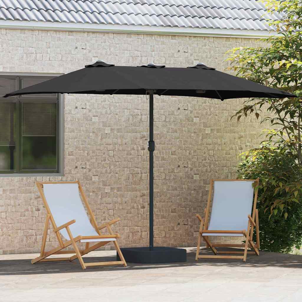 Garten-Sonnenschirm 385 X 209 X 244 Cm