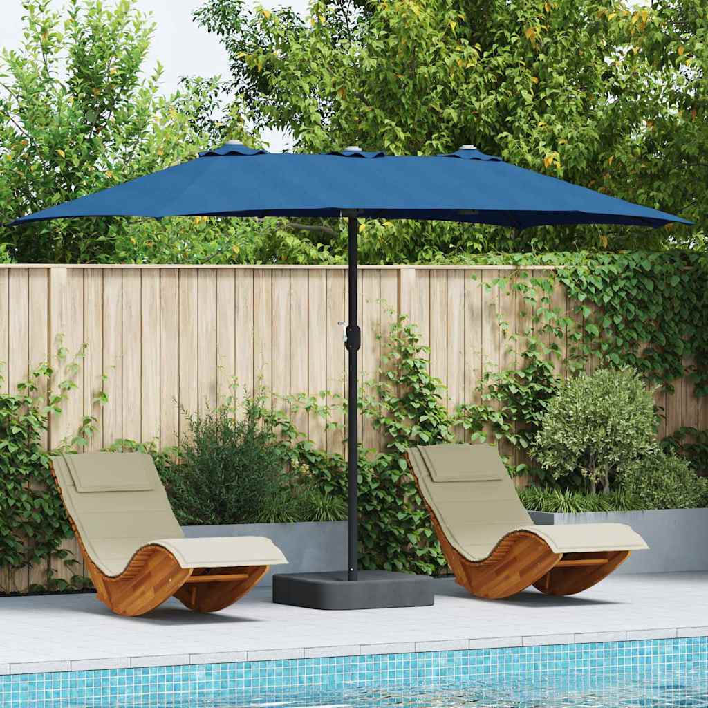 Garten-Sonnenschirm 385 X 209 X 244 Cm