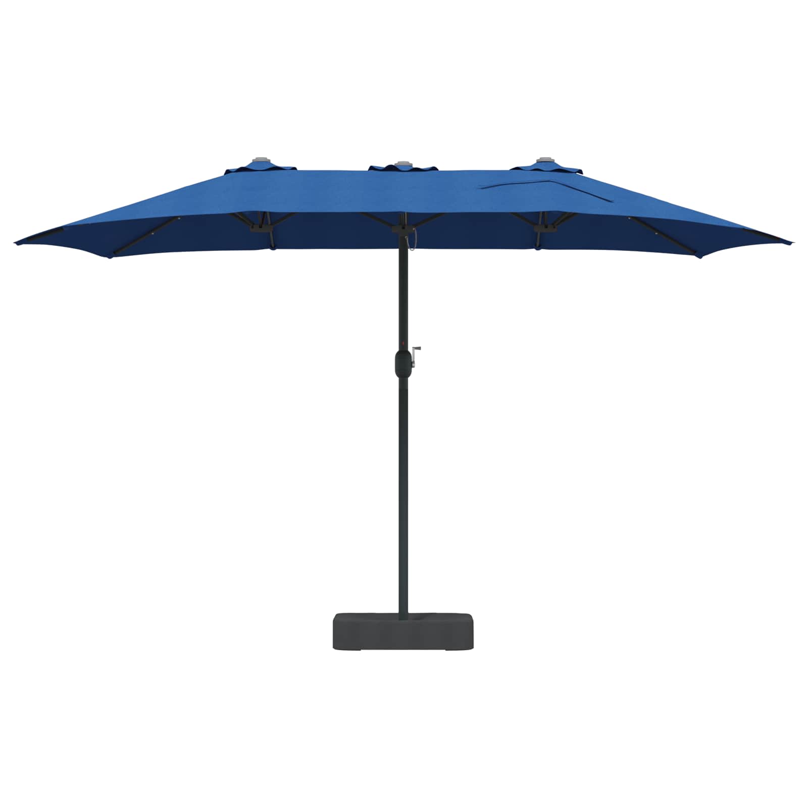 Garten-Sonnenschirm 385 X 209 X 244 Cm Polyester