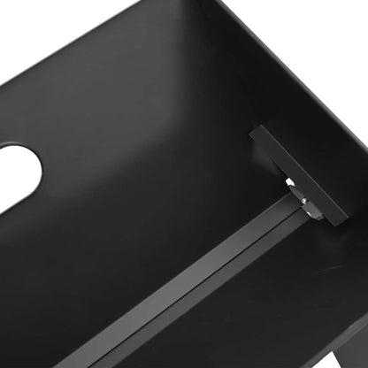 Outdoor Grill Schwarz 46 X 31 X 31 Cm Stahl