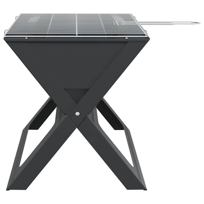 Outdoor Grill Schwarz 46 X 31 X 31 Cm Stahl