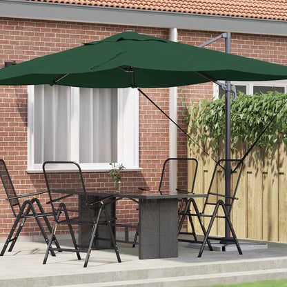 Sonnenschirm 351 X 250 X 260 Cm Polyester Und Aluminium