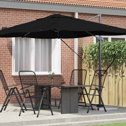 Sonnenschirm 351 X 250 X 260 Cm Polyester Und Aluminium