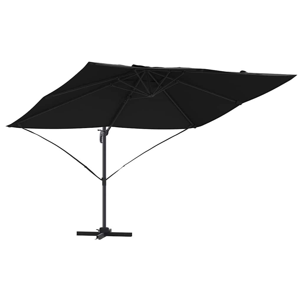 Sonnenschirm 351 X 250 X 260 Cm Polyester Und Aluminium