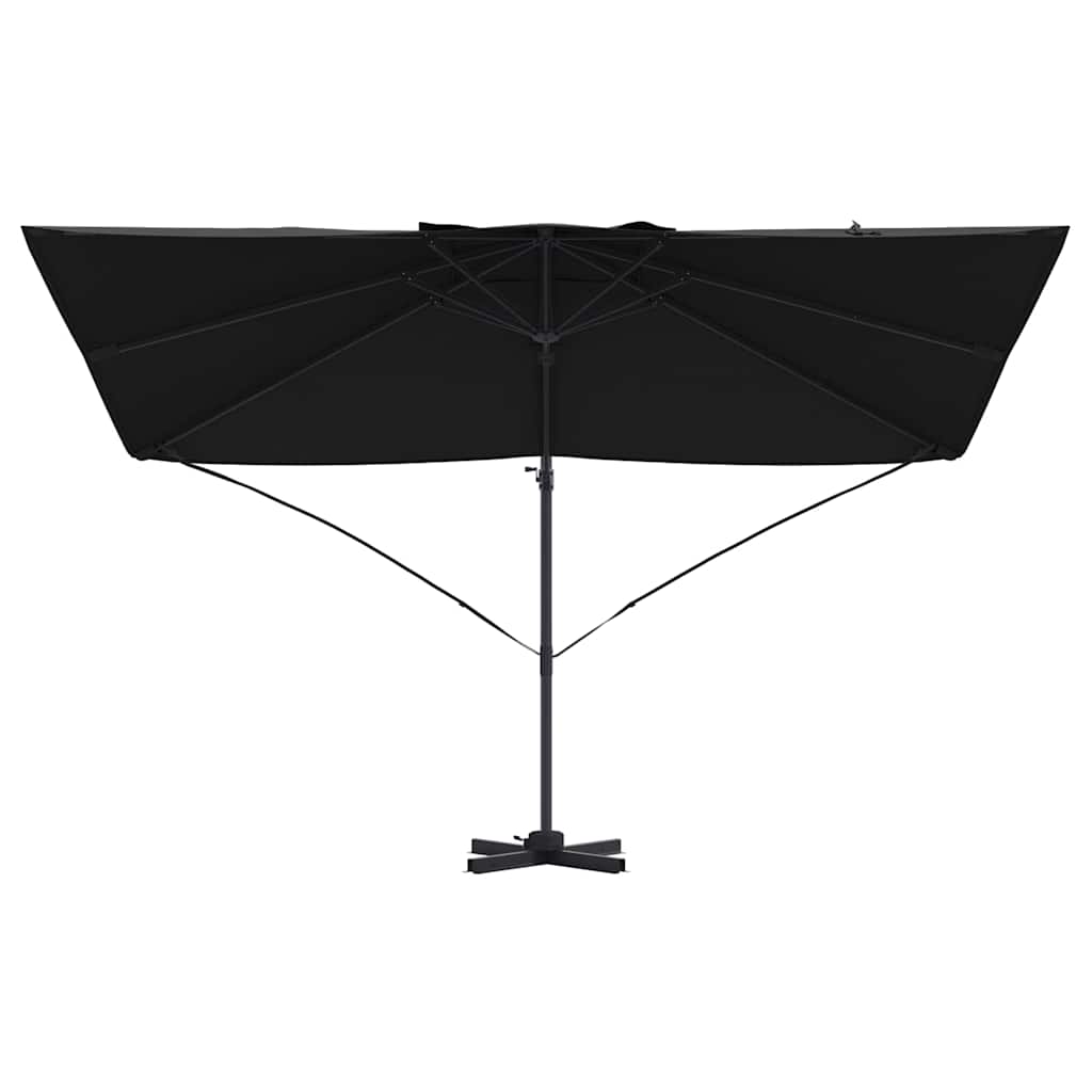 Sonnenschirm 351 X 250 X 260 Cm Polyester Und Aluminium