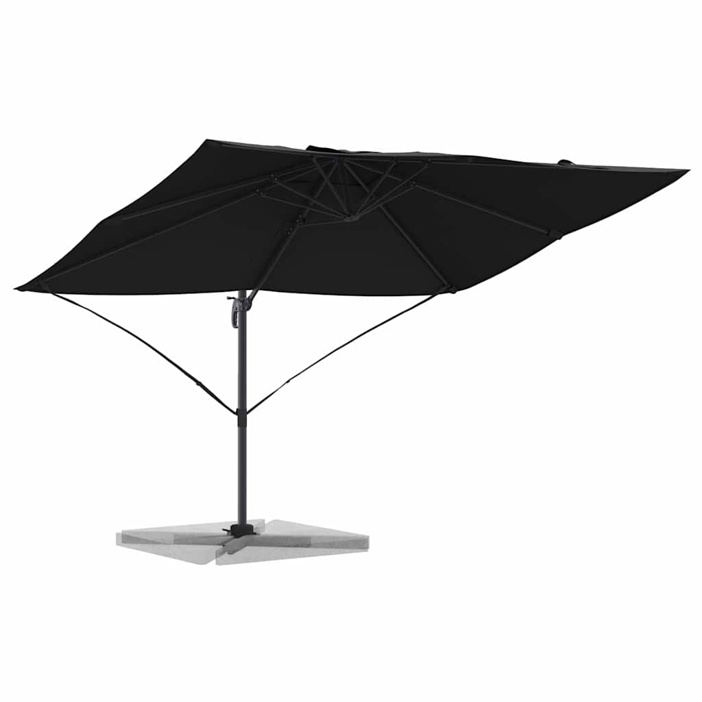 Sonnenschirm 351 X 250 X 260 Cm Polyester Und Aluminium