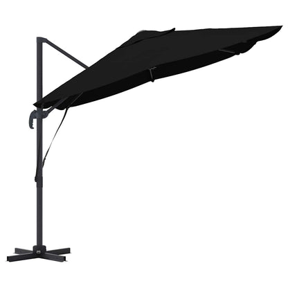 Sonnenschirm 351 X 250 X 260 Cm Polyester Und Aluminium