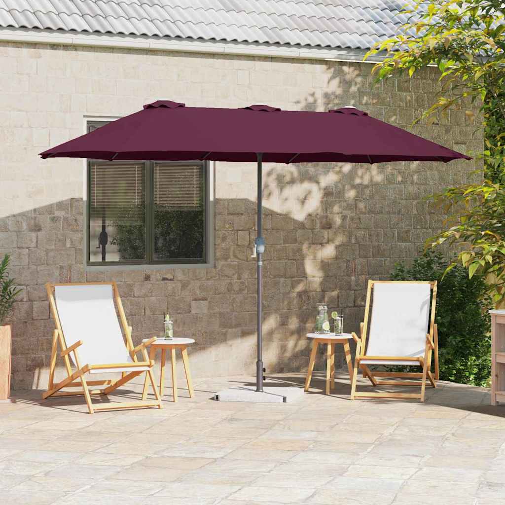 Garten-Sonnenschirm 370 X 197 X 239 Cm