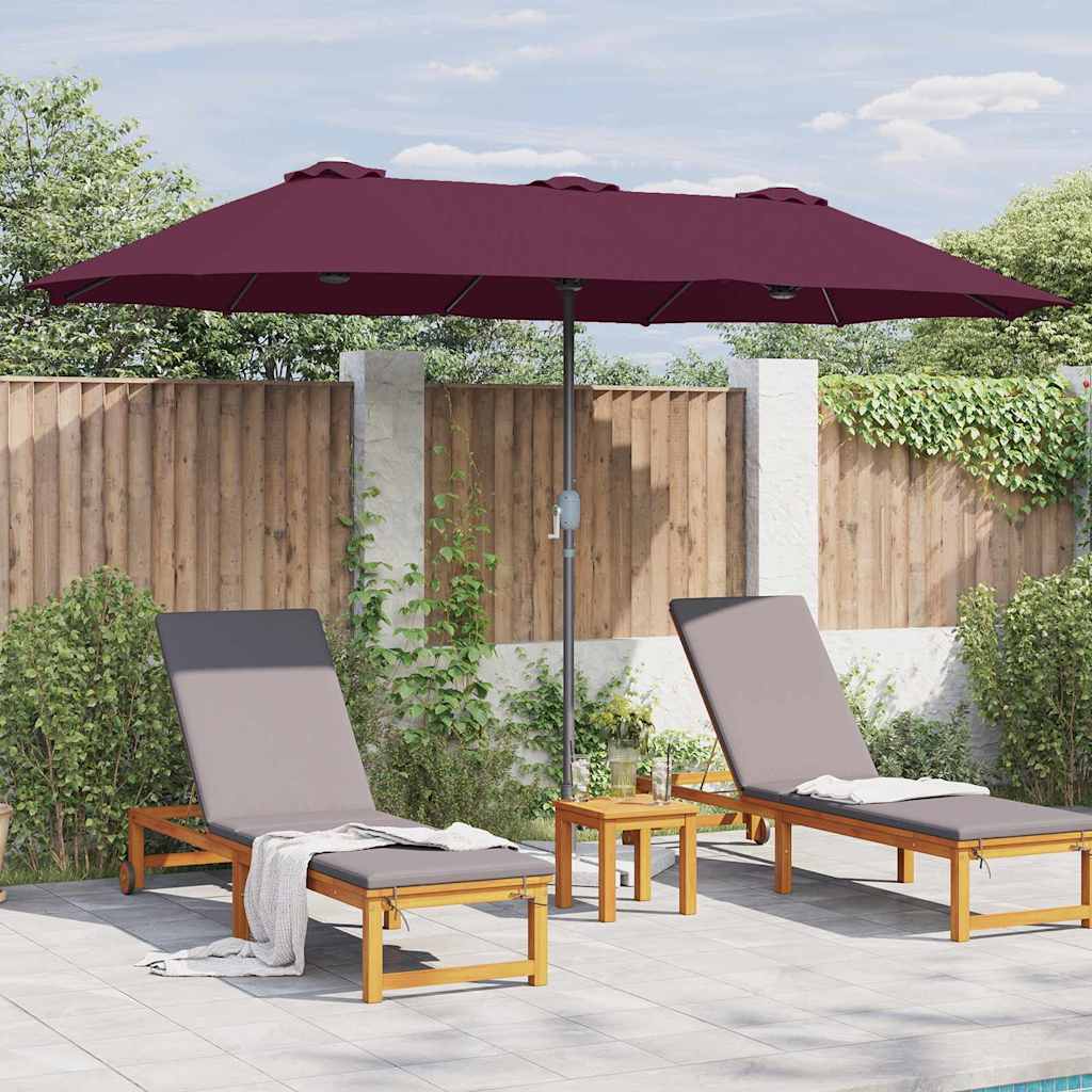 Garten-Sonnenschirm 370 X 197 X 239 Cm