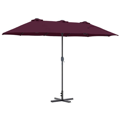 Garten-Sonnenschirm 370 X 197 X 239 Cm