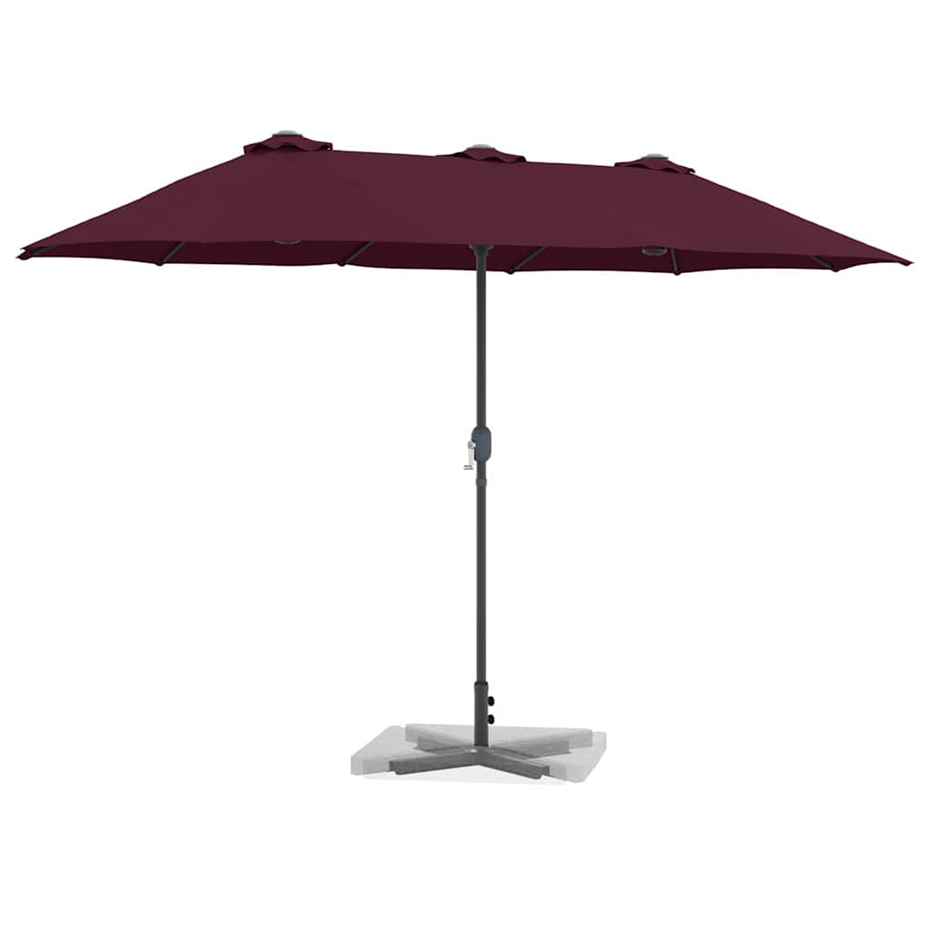 Garten-Sonnenschirm 370 X 197 X 239 Cm