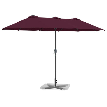 Garten-Sonnenschirm 370 X 197 X 239 Cm