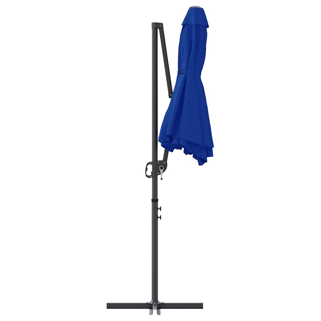 Sonnenschirm 372 X 198 X 243 Cm Polyester Und Aluminium