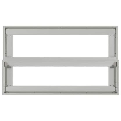 Garten-Pflanzgefäß Silber