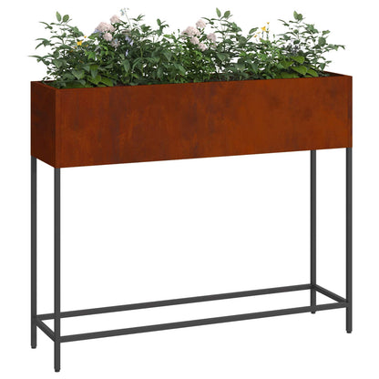Hochbeet Gartenpflanzer Rostig