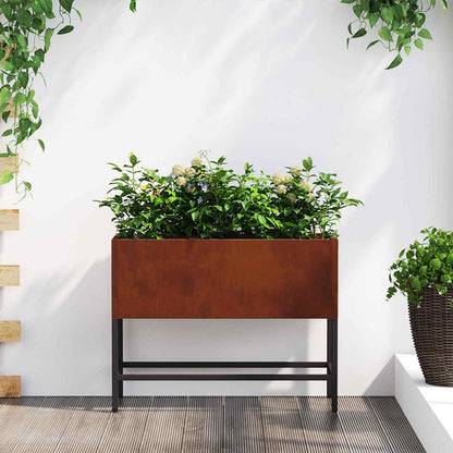Hochbeet Gartenpflanzer Rostig