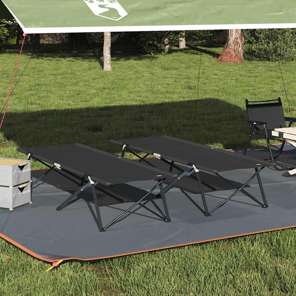 Klapp Schlafbett Fürs Camping Blatt 2 Pcs Wald 206 X 76 X 74 Cm
