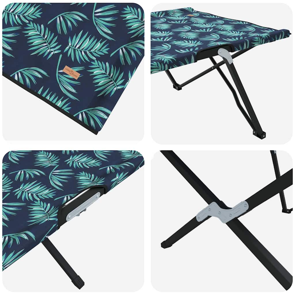 Klapp Schlafbett Fürs Camping Blatt 2 Pcs Wald 206 X 76 X 74 Cm
