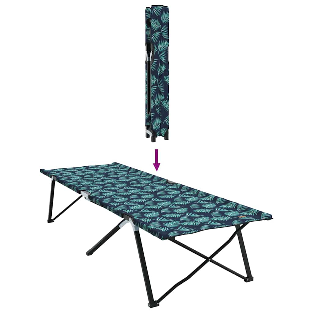 Klapp Schlafbett Fürs Camping Blatt 2 Pcs Wald 206 X 76 X 74 Cm