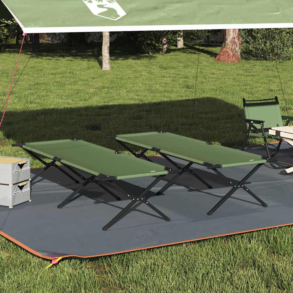 Klapp Schlafbett Fürs Camping Blatt 2 Pcs Wald