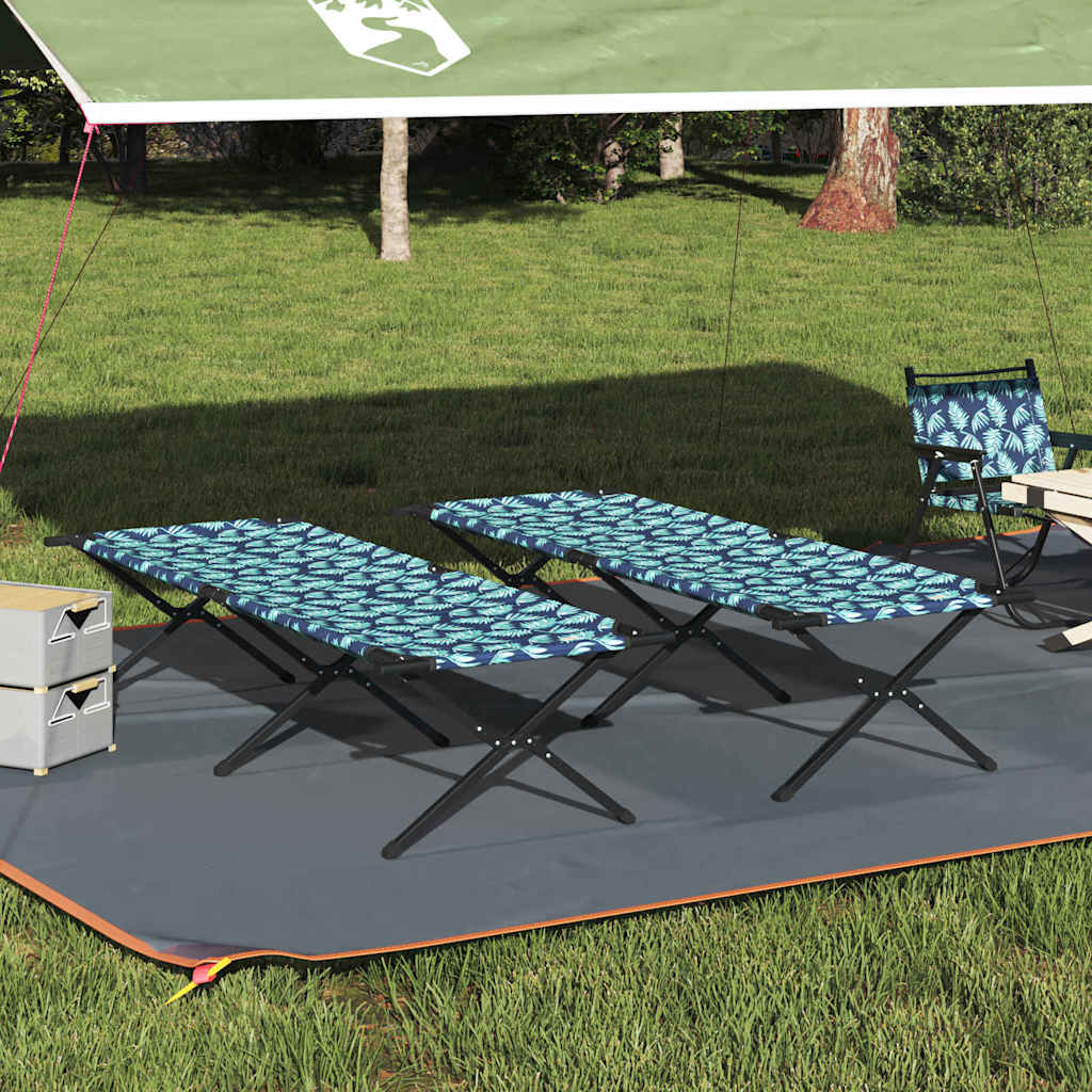 Klapp Schlafbett Fürs Camping Blatt 2 Pcs Wald