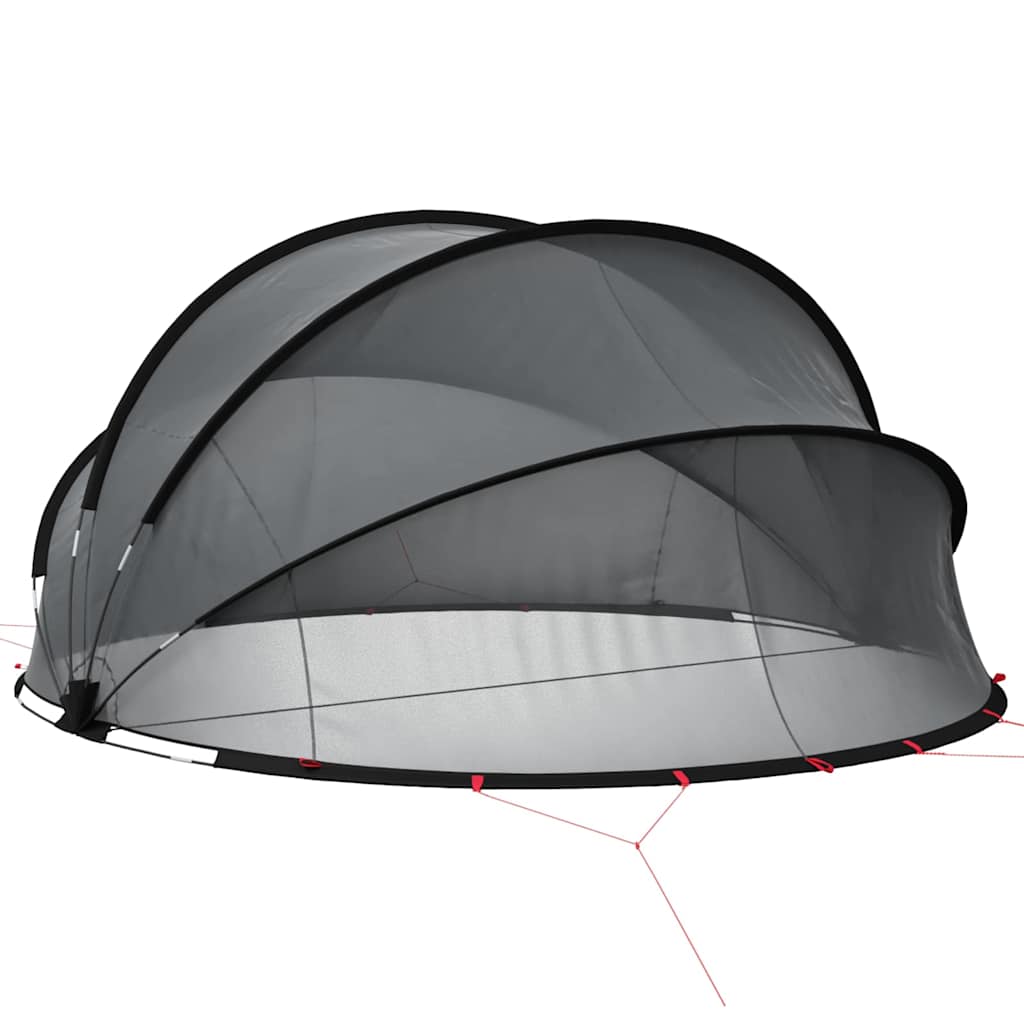 Pool-Dome Schwarz 405 X 405 X 192 Cm