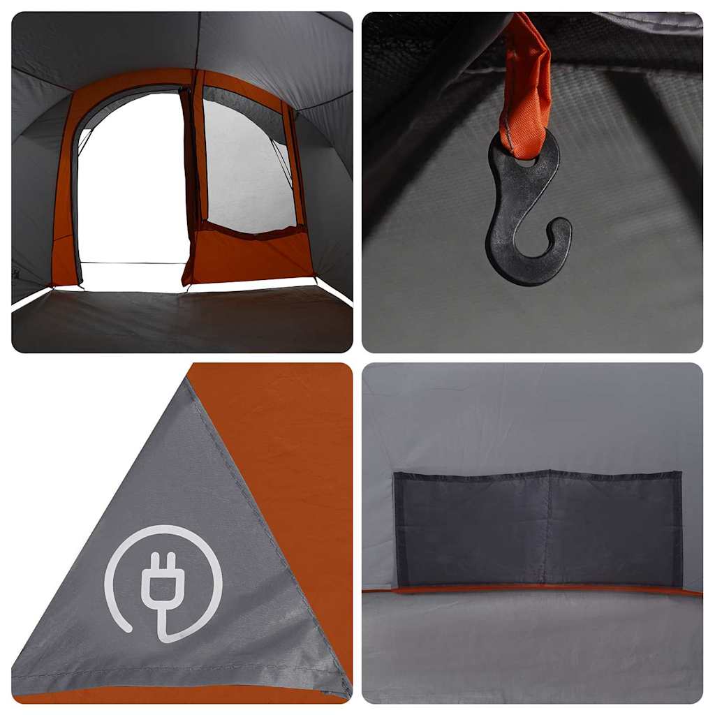 Tunnelzelt 4-Personen 740 X 370 X 220 Cm